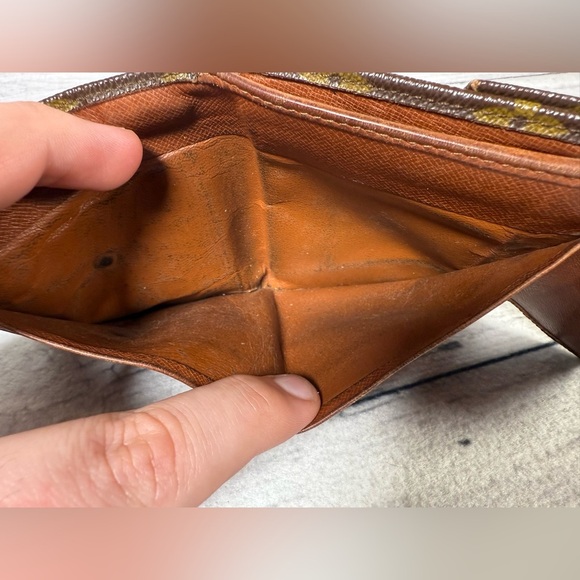 Louis Vuitton Portefeiulle Elise Trifold Wallet Monogram Canvas Leather - Picture 12 of 14